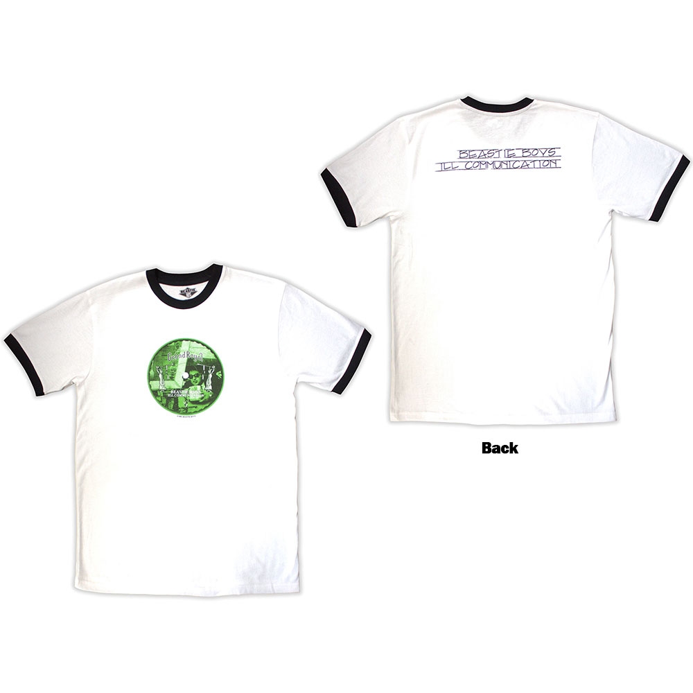 Beastie Boys - Record Label Heren T-shirt - Wit